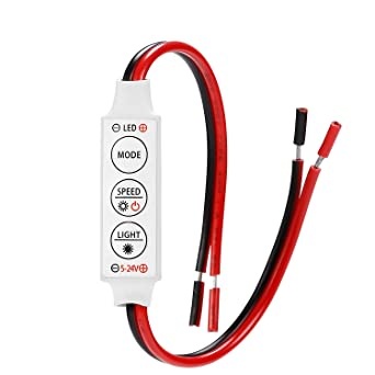 Modul Lampu LED DC 5V-24V LED Dimmer Controller Strobo Pengatur Lampu LED