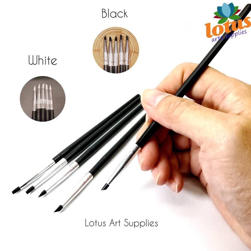 

KODE Q9C Shaper Silicone Tools Alat Clay Polymer Carving Set 5