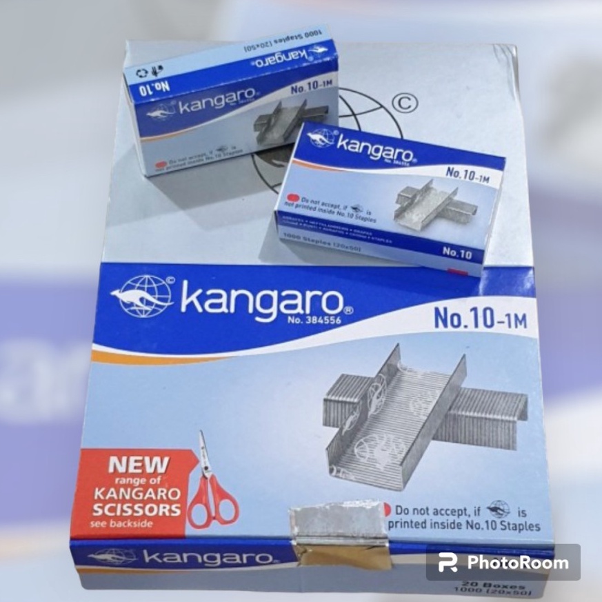 

KODE G92Y Isi Stapler Kangaro 1 isi 2 pcs Anak Hekter Staples