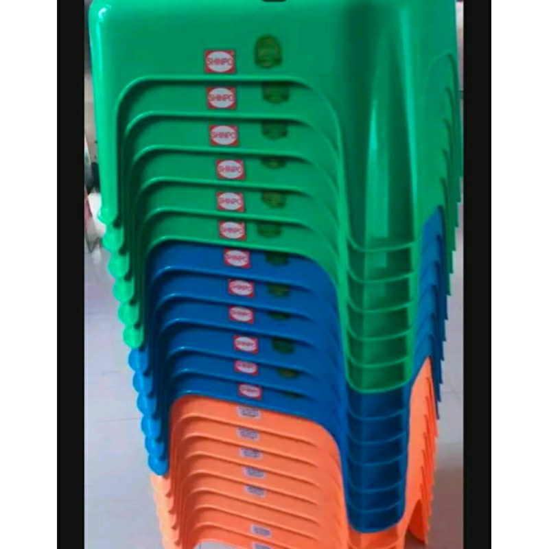 Bangku Ngaji Shinpo 175 Besar Plastik Tebal Kuat Kokoh / Kursi Meja Belajar Mengaji Sholat Mushola /