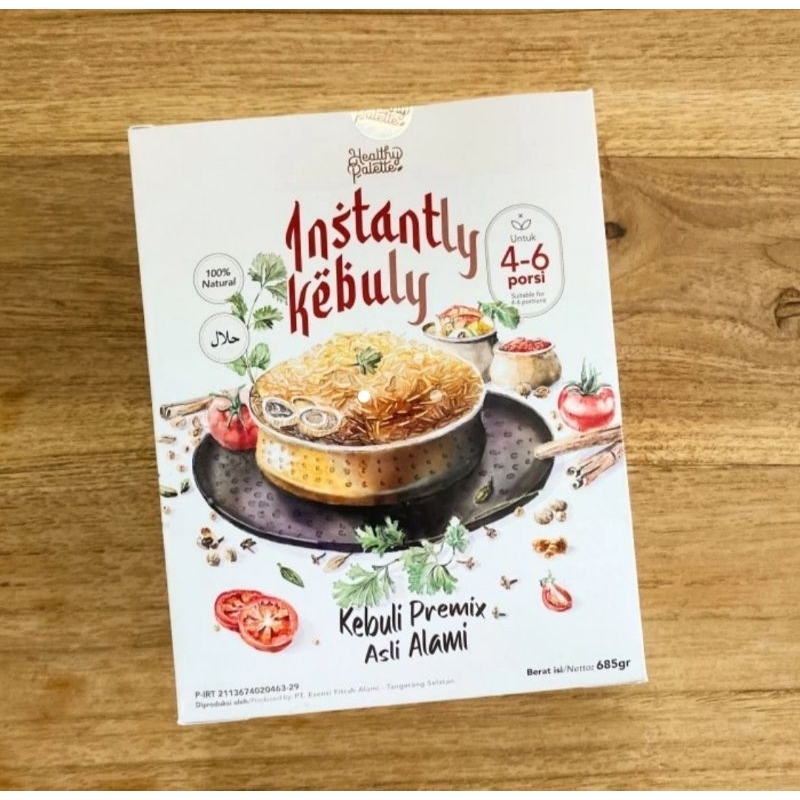 

KEBULI INSTAN 4-6 Porsi | Alami Tanpa Pengawet - Healthy Palette