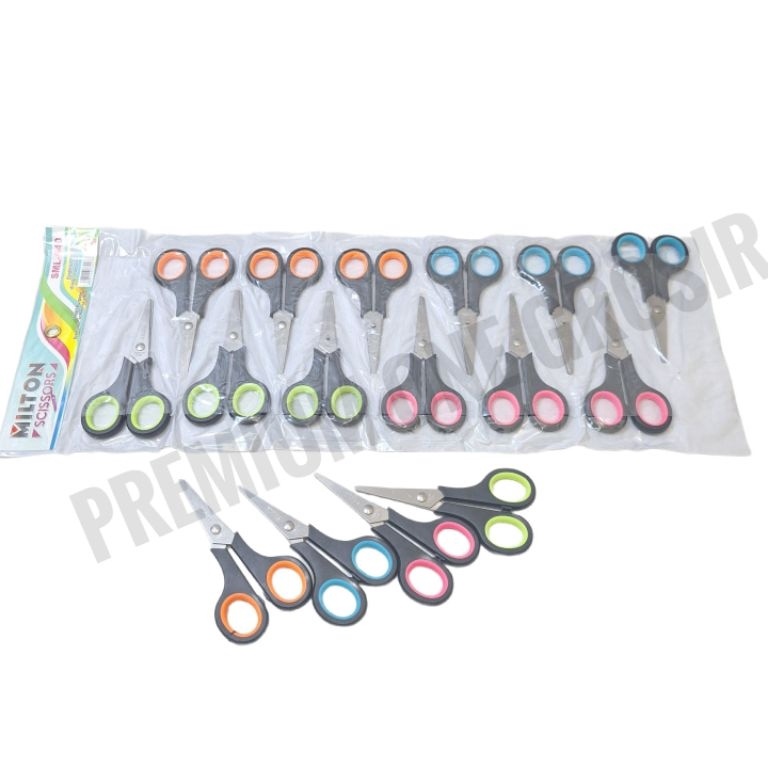 

KODE C88V 1 Lusin Gunting Kertas Kecil MILTON SCISSORS SML 54 Isi 12 PcsGunting RambutGunting KertasGunting