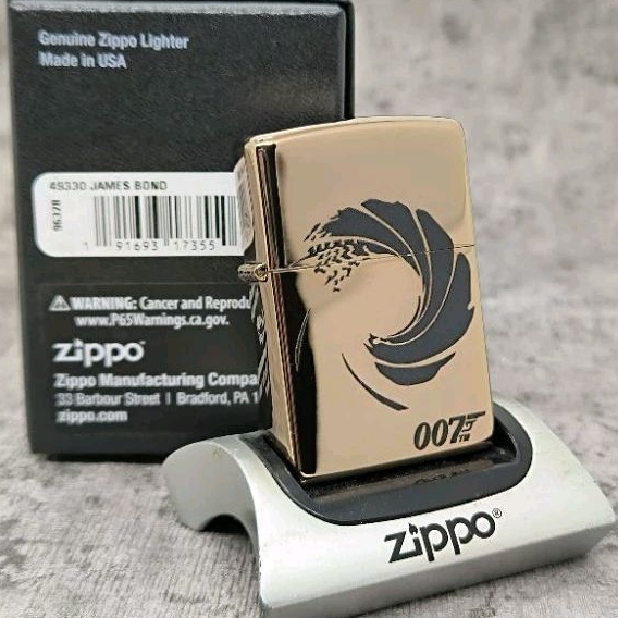 Zippo 49330 James Bond Rose Gold Original