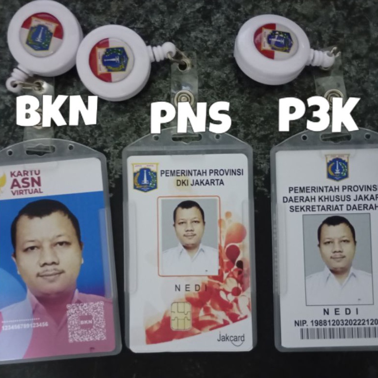 

KODE T83F Id Card PNS P3K DAN BKN lencana pnslencanapns