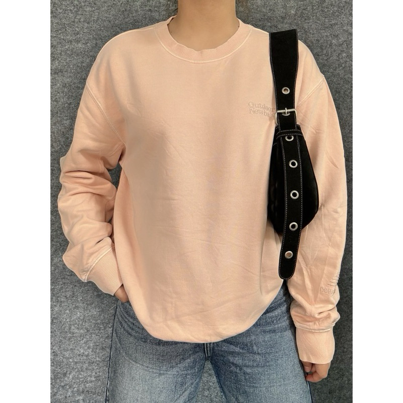 preloved sweater new balance pink original