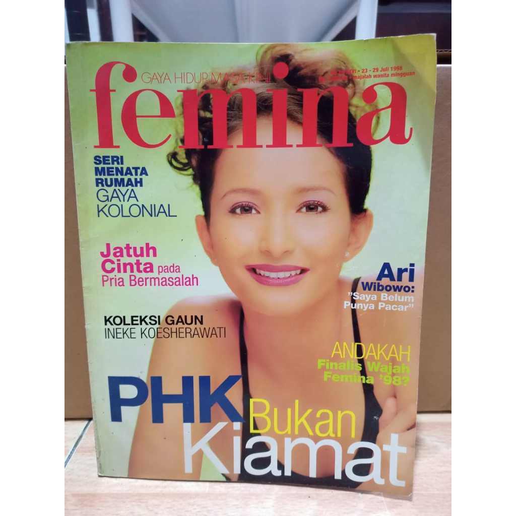 Majalah Lawas Femina Sartika G2