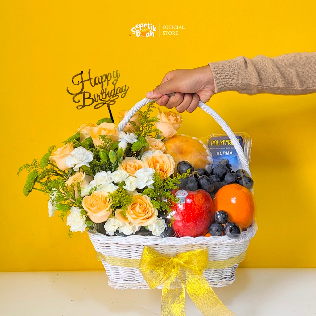 

Sepetikbuah - Birthday Fruit & Flower Hampers | Hampers Buah & Bunga Ulang tahun