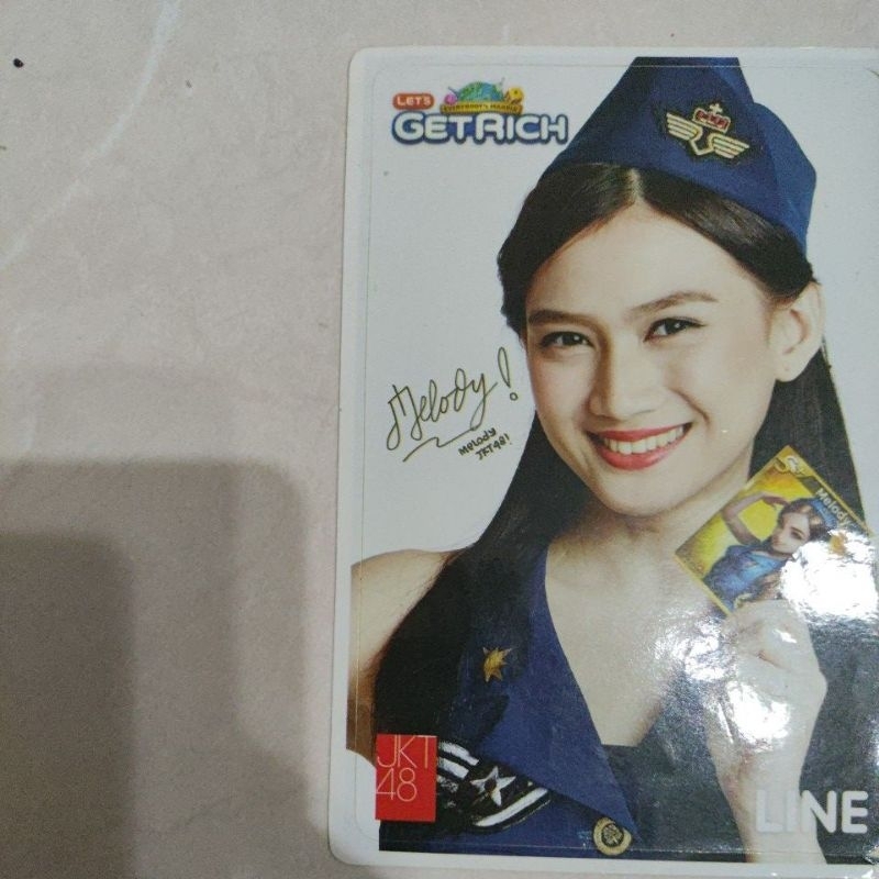 [rare] line lets get rich melody jkt48