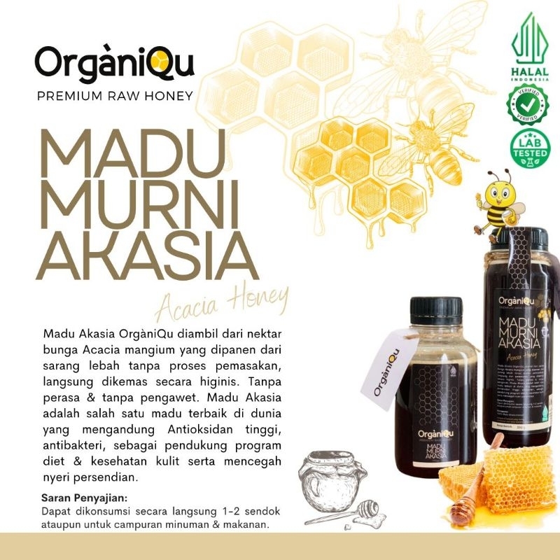 

Madu OrgàniQu Halwey aman herbal sehat