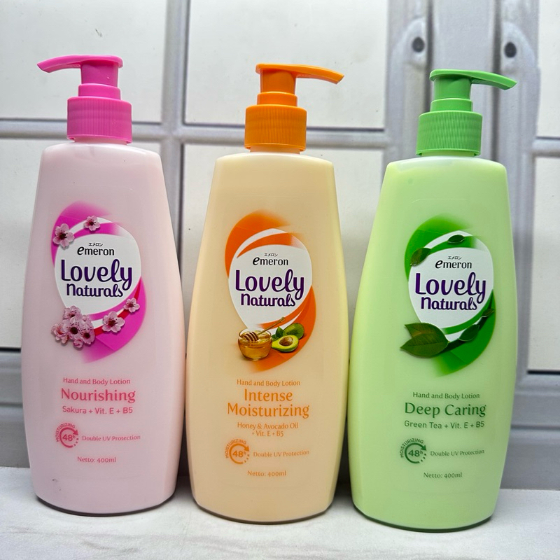 Emeron Lovely Hand&Body Lotion Ukuran Besar 400 ML