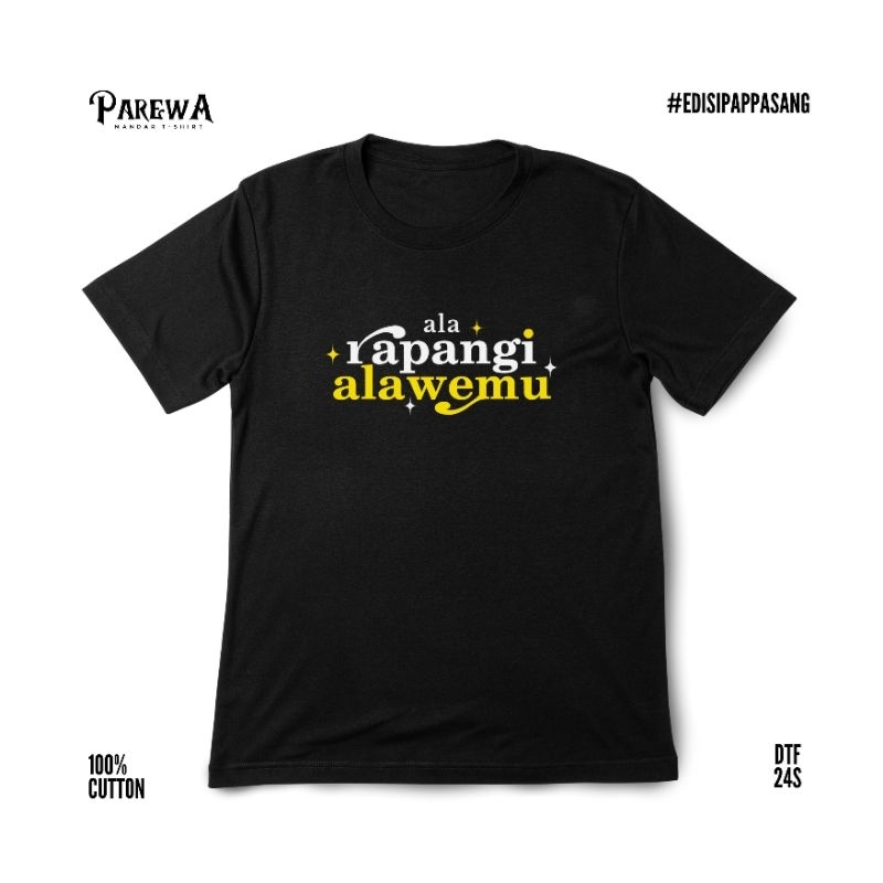 KAOS MANDAR PAREWA | KAOS SABLON MANDAR | KAOS KATA-KATA MANDAR