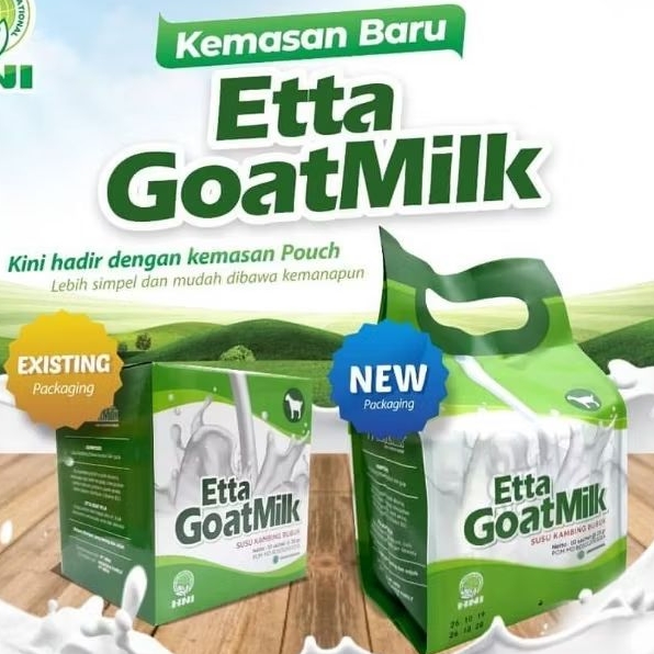 

ETTA GOAT MILK PUTIH HNI HPAI, SEHAT DAN NIKMAT