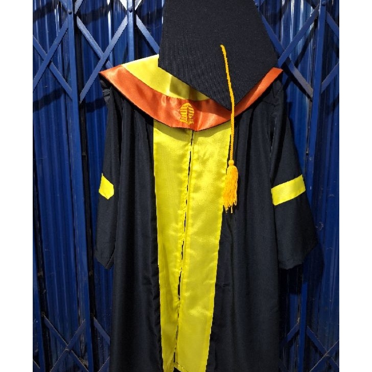 pengiriman JNEJT  Ready Oneset Toga Wisuda UT jubah  toga  slabermatras wisuda Universitas Terbuka