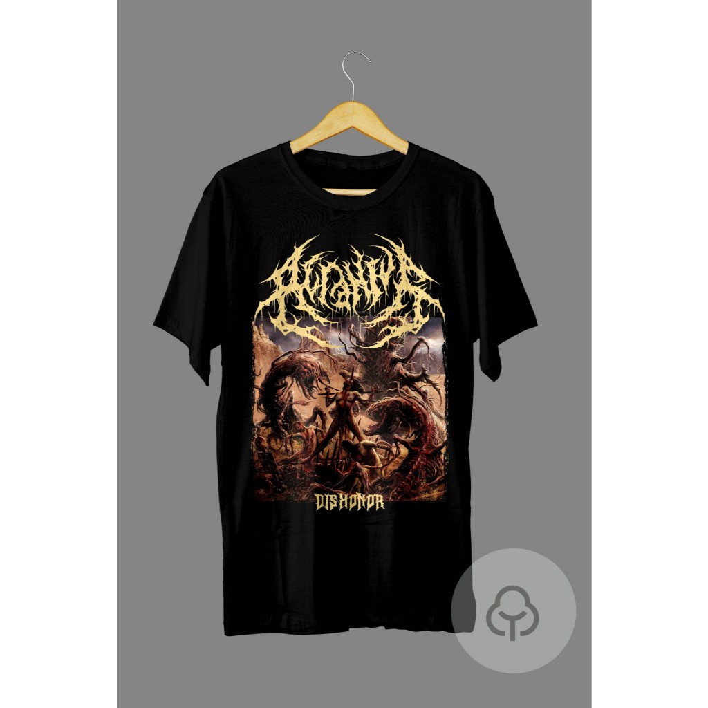 T-shirt ACRANIUS [ DISHONOR ] Kaos Musik Kaos Band BOOTLEG