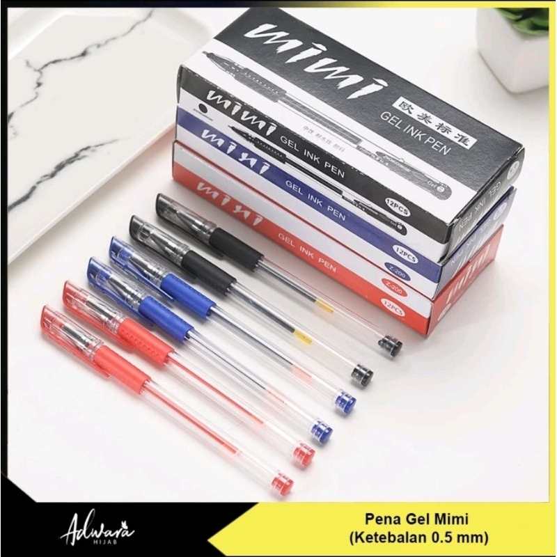 

Harga satuan Pulpen gel 0.5mm standard Dengan Tinta Cair Pena Office Pena Kantor sekolah Pena cair pen gel 0.55mm warna biru merah hitam pena murah