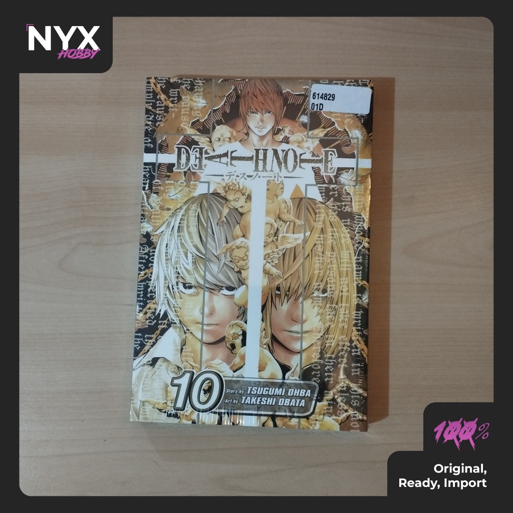 Death Note Manga Komik English Import Volume 10