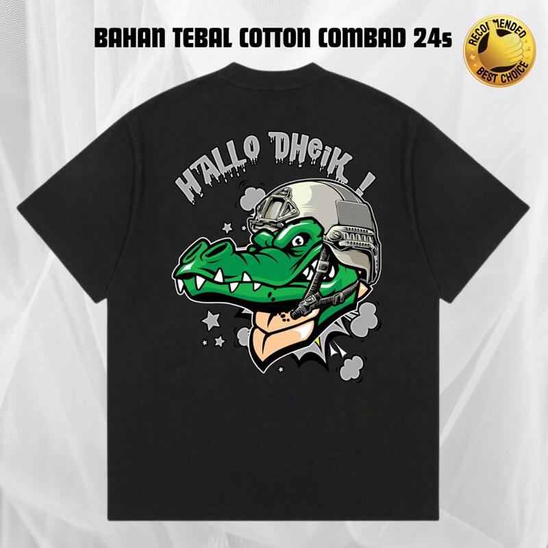 KAOS TACTICAL HALLO DECKK BAJU DISTRO PRIA WANITA~FREESTICKER