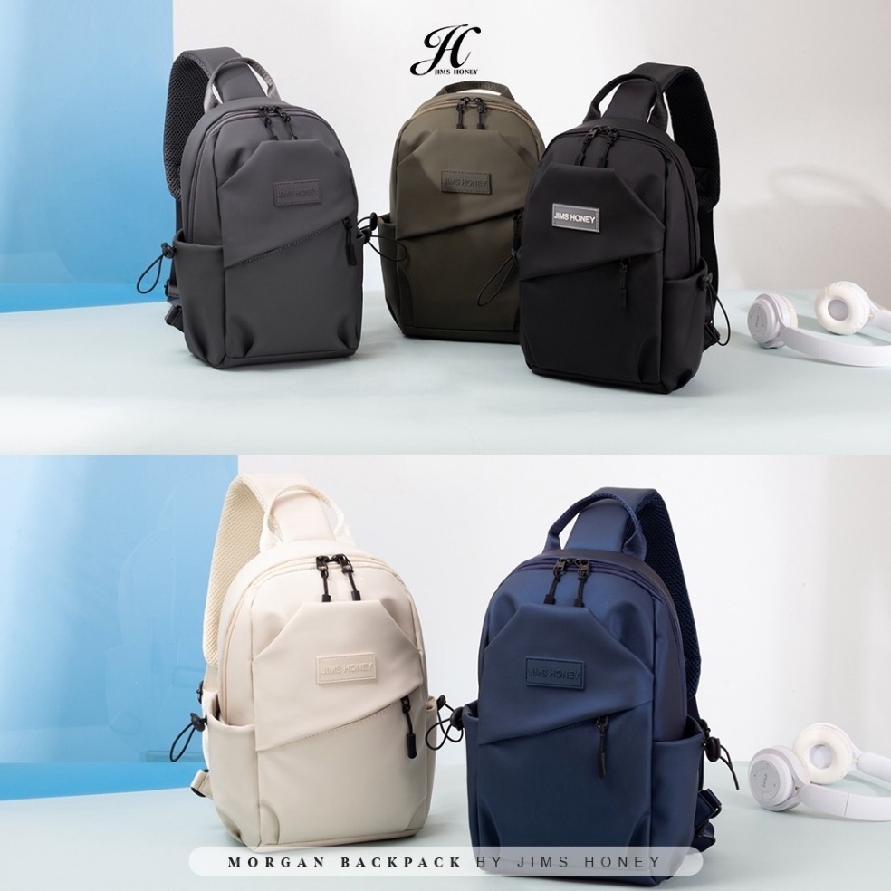 Model Baru MORGAN WAISTBAG RANSEL JIMS HONEY UNISEX READY ORIGINAL COD TAS PINGGANG WANITA PRIA