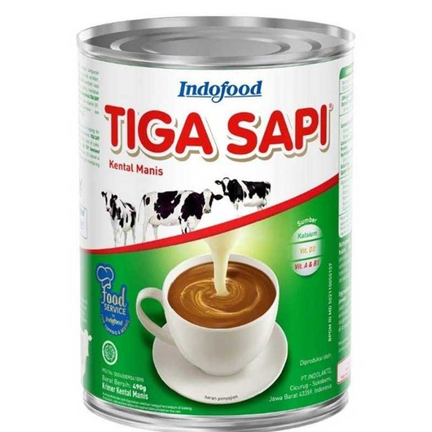 

TIGA SAPI Krimer Kental Manis 490 g