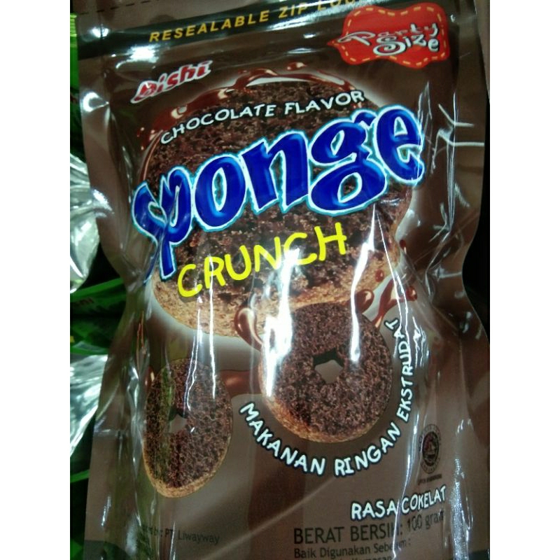 

oishi sponge rasa coklat