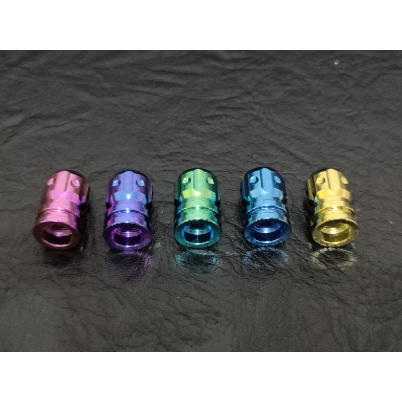 tutup pentil motor mobil titanium