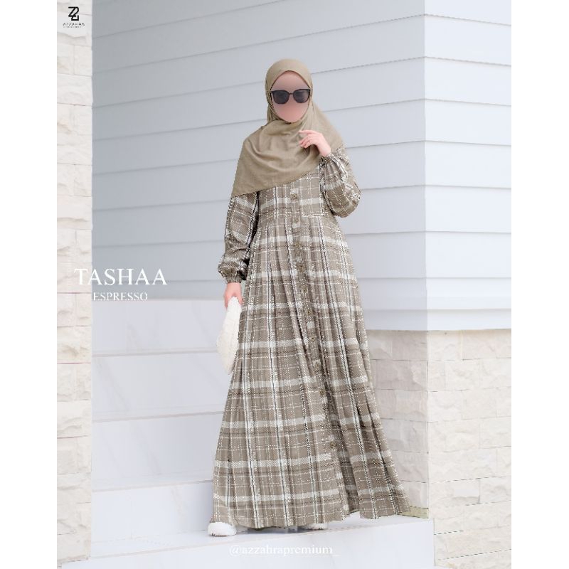 AZZAHRA/Tasha dress by Azzahra/dress only/dress cantik/dress elegant