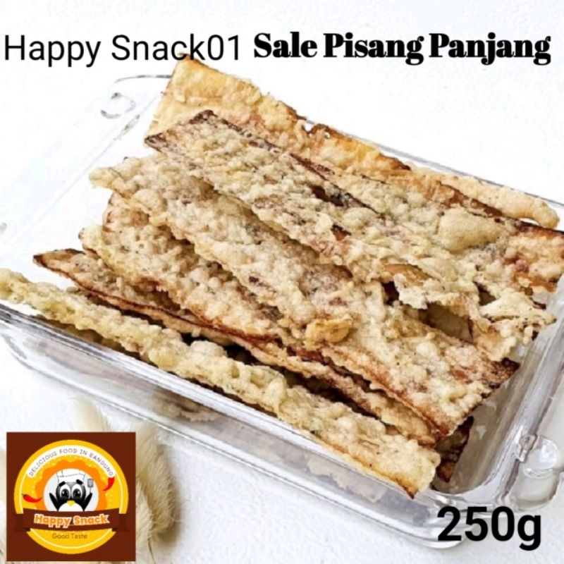 

Pisang Sale Lidah Crispy Manis Oleh Oleh Bandung