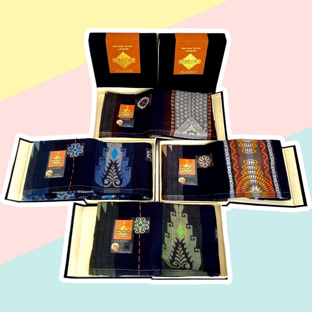 Sarung Wadimor Songket / Sarung Wadimor Jacquard Songket / Wadimor Classic / Sarung Wadimor Bludru H