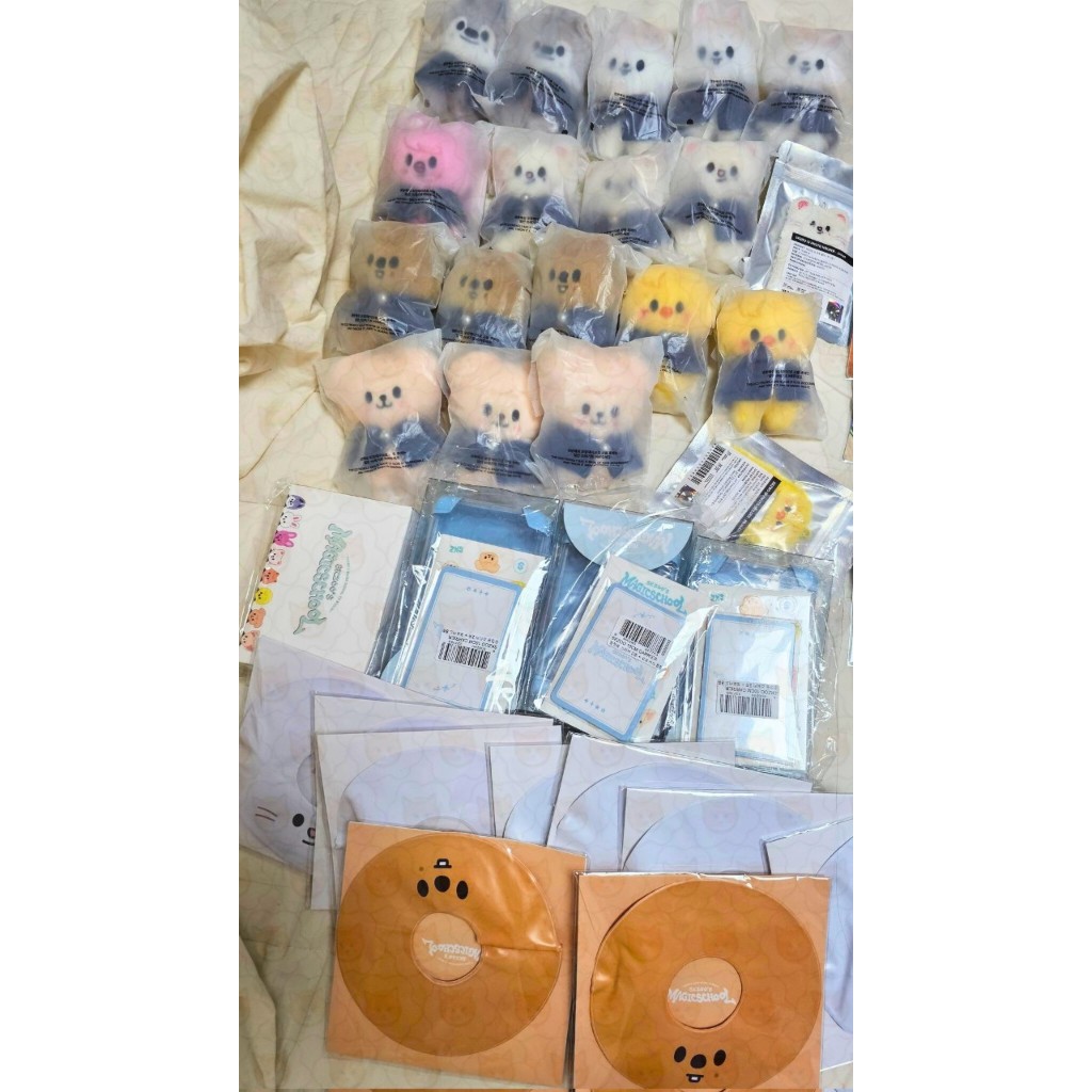 Ready Stock Straykids SKZOO Magic school Busan Merch [ 10cm plush carrier minitube id holder ] [ wol