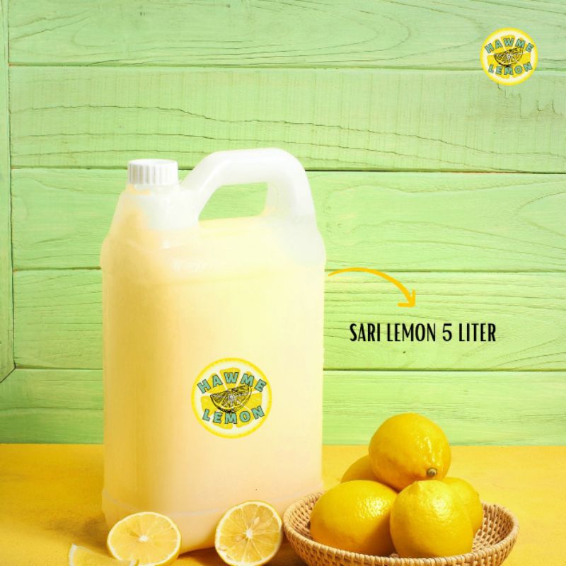 

Pure Sari Lemon 5 Liter || TANPA GULA || HALAL (JNE/OJOL)
