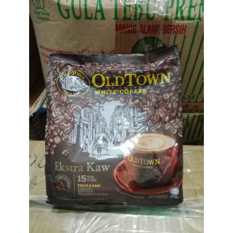 

Old town white coffee ekstra rich