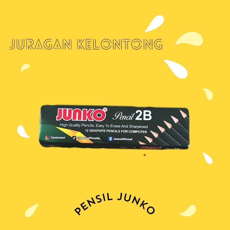 

pensil 2b junko / pensil menulis 2b computer junko
