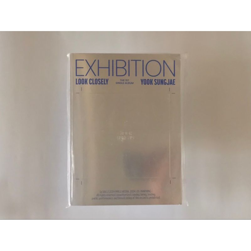 READY STOCK YOOK SUNGJAE - EXHIBITION : Look Closely