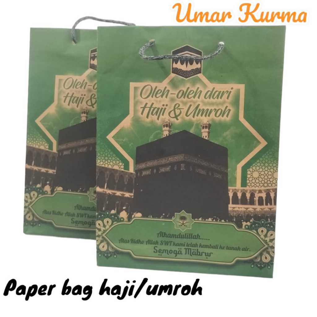 

PAPER BAG OLEH OLEH HAJI/UMROH