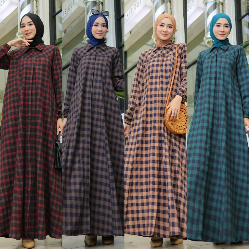 GAMIS FLANEL DAN LINEN IMPORT
