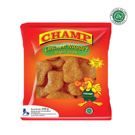 

CHAMP NUGGET AYAM 250gr//500gr//1kg