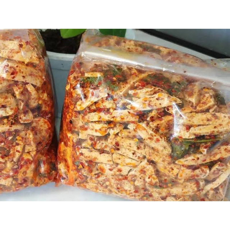 

Basreng pedas daun jeruk 200gr - 1kg