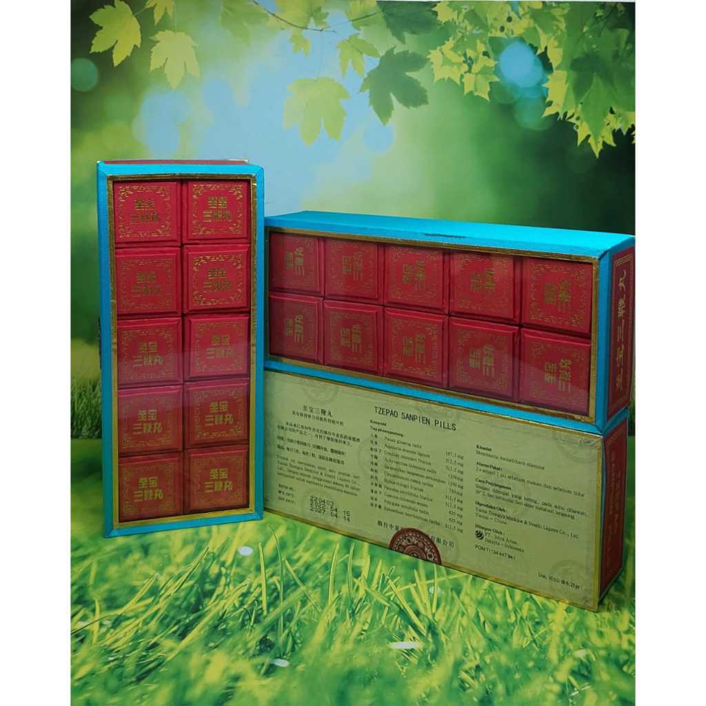Tzepao San Pien Pills harga isi 10 bj San pian wan