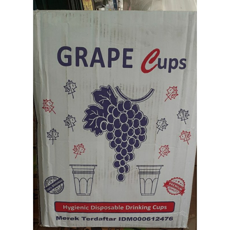 GELAS CUP CAP ANGGUR/GELAS PLASTIK KOPI/GELAS CUP KOPI