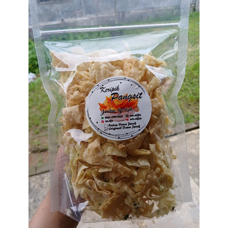 

Keripik Pangsit (Original Daun Jeruk)