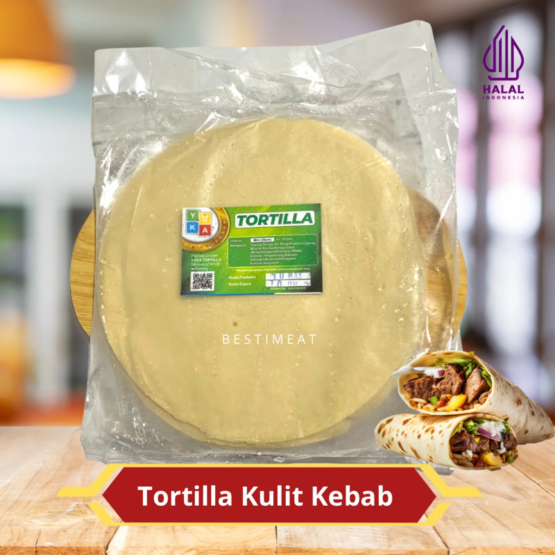 

YUKA Tortila Kulit Kebab Premium Isi 20