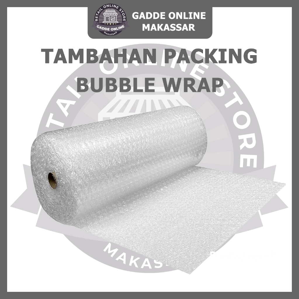 

Bubble Wrap - Tambahan Packing Untuk Paket