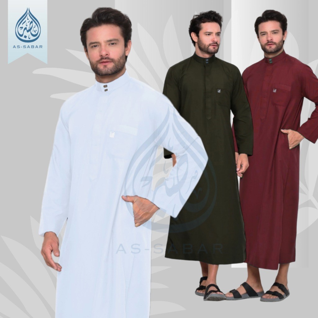 Gamis Pria Jubah Gamis pria/ Gamis Santri Jubah Gamis Santri Putra Polos Viskin