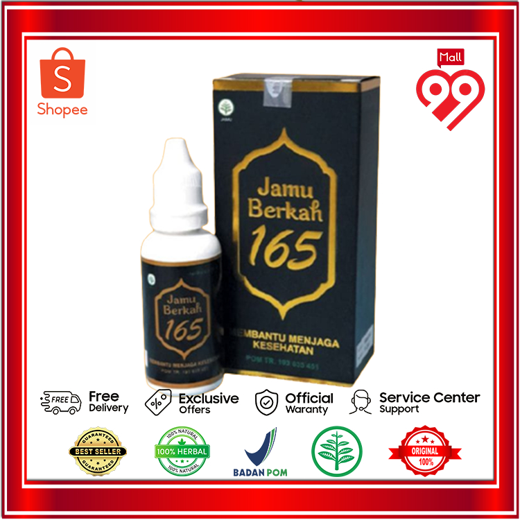 Jamu Berkah 165 Original Obat Tetes Herbal Tradisional