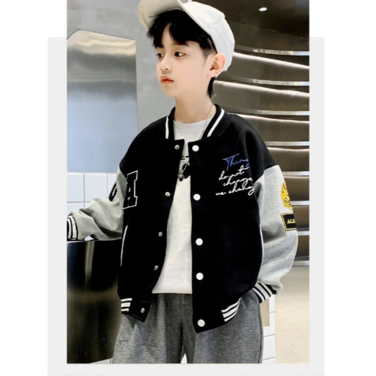 / Diskon Korea Dijual Jaket Jaket style baseball Jaket Anak / Baseball anak Adambo