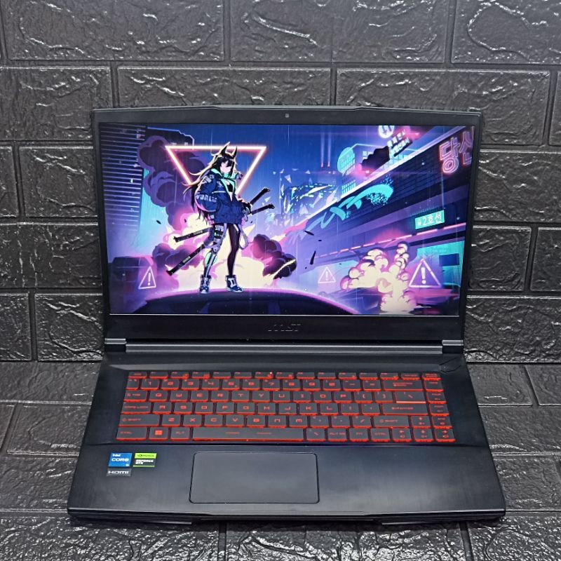 Laptop Gaming MSI GF63 Thin 11th Gen Intel Core I5-11400H 16/512GB RTX 3050 2nd