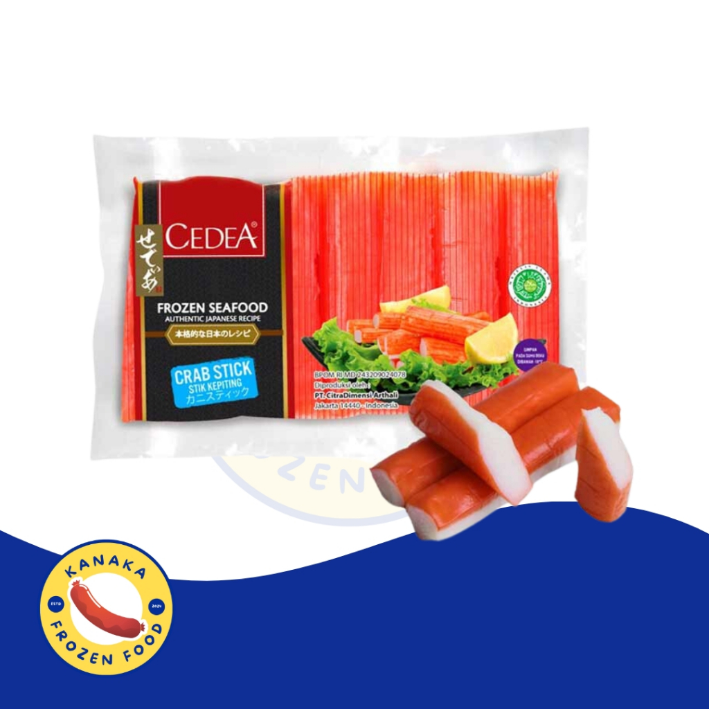 

Cedea Crabstick 250 gram kanaka Frozen food