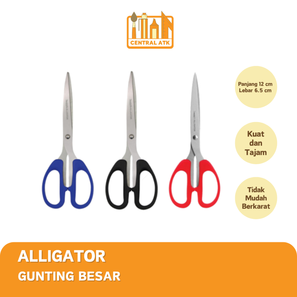 

SCISSORS / GUNTING BESAR ALLIGATOR