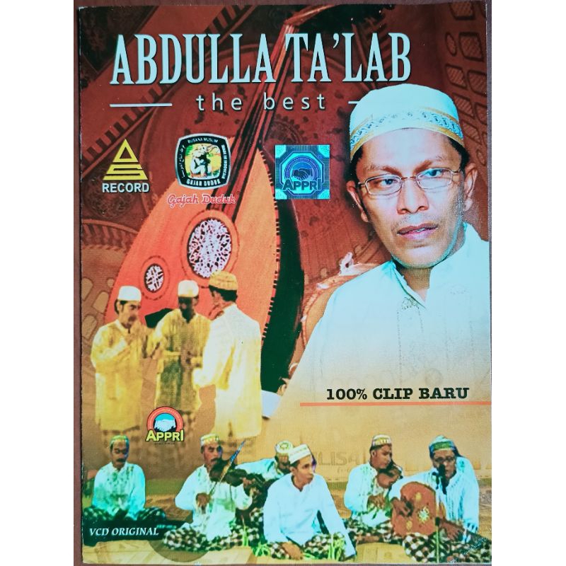 VCD original gambus Abdullah ta'lab