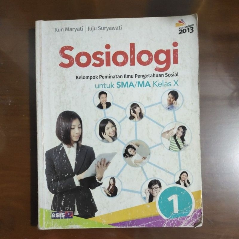 Buku Sosiologi kelas 10 penerbit Erlangga